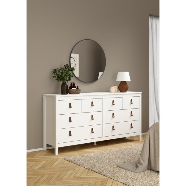 Lund kommode 8 skuffer 160 cm bred fs i flere farver