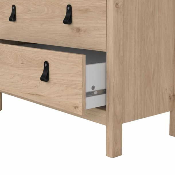 Lund kommode 5 skuffer 80 cm bred fs i flere farver