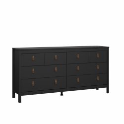 Lund kommode 8 skuffer 160 cm bred fs i flere farver