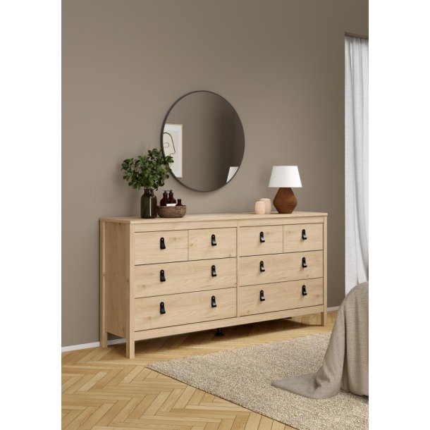Lund kommode 8 skuffer 160 cm bred fs i flere farver