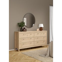 Lund kommode 8 skuffer 160 cm bred fs i flere farver