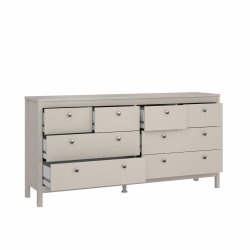 Lund kommode 8 skuffer 160 cm bred fs i flere farver