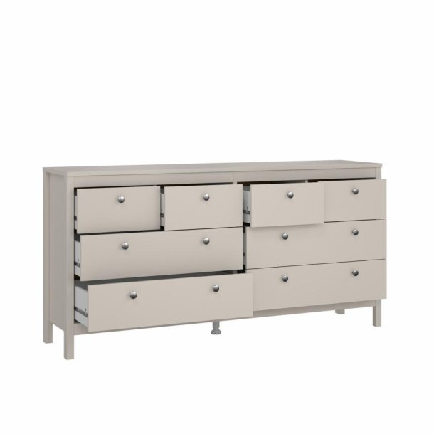 Lund kommode 8 skuffer 160 cm bred fs i flere farver