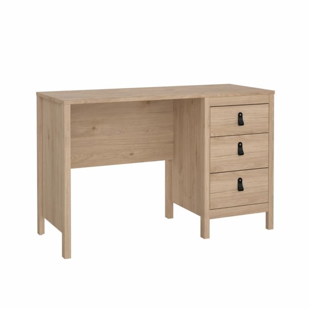 Lund skrivebord med 3 skuffer fs i flere farver 