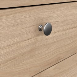 Lund skrivebord med 3 skuffer fs i flere farver 