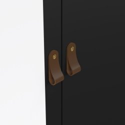 Lund garderobeskab m. spejl 100 cm bred fs i flere farver