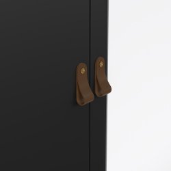 Lund garderobeskab m. spejl 150 cm bred fs i flere farver