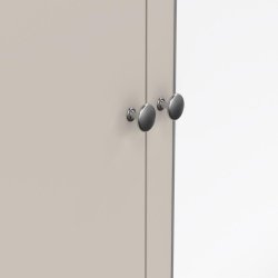 Lund garderobeskab m. spejl 150 cm bred fs i flere farver