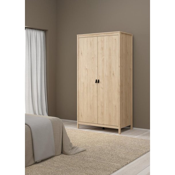 Lund garderobeskab 100 cm bred fs i flere farver