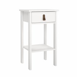 Lund natbord med 1 skuffe fs i flere farver