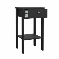 Lund natbord med 1 skuffe fs i flere farver