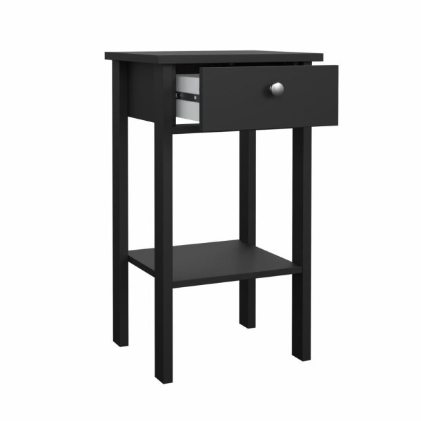 Lund natbord med 1 skuffe fs i flere farver