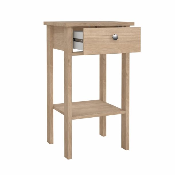 Lund natbord med 1 skuffe fs i flere farver