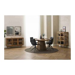 Aarhus sknk i naturolieret eg 137 x 80 cm