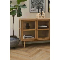 Aarhus sknk i naturolieret eg 180 x 80 cm