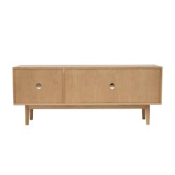 Aarhus TV-bord i naturolieret eg 137 x 55 cm