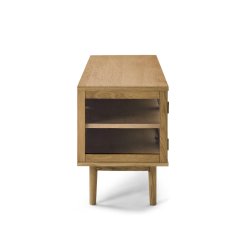 Aarhus TV-bord i naturolieret eg 137 x 55 cm