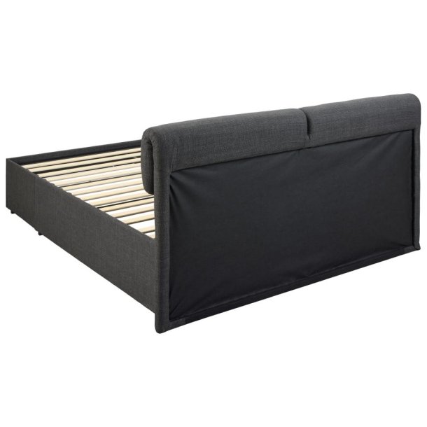 Dobbelt seng med opbevarng 200 x 160 cm inklusive hovedg�rde 