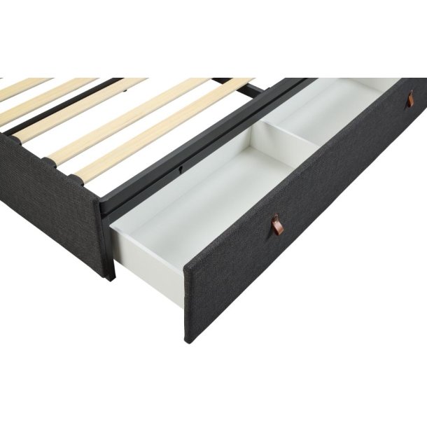 Dobbelt seng med opbevarng 200 x 160 cm inklusive hovedg�rde 