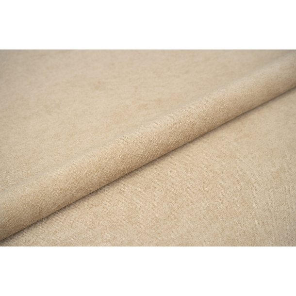 Mbeltekstil beige holdbart og velegnet til hjem med kledyr