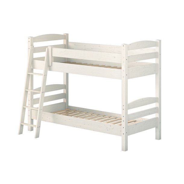 Admiral kraftig kjeseng til voksne og brn 90 x 200 cm inkl. lamelbunde, hvidpigmenteret