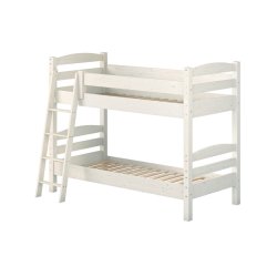 PAKKETILBUD Kraftig k�jeseng 90 x 200 cm inkl. lamelbunde og 2 stk springmadrasser
