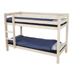 Josefine kjeseng hvidpigmenteret 90 x 200 cm inkl. lamelbunde