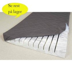 Isabella Pantera madras fast til hrd ml 90 x 200 x 12 cm mrkegrt betrk.