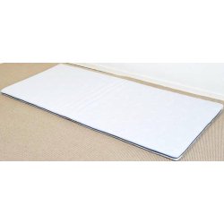 King Plus vendbar topmadras i koldskum med quiltet betræk 70 x 200 x 6 cm.