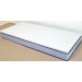 King Plus vendbar topmadras med koldskum 90 x 200  x6 cm med quiltet betræk.