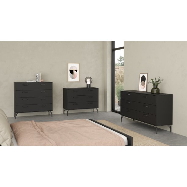  Cup kommode 98,7cm bred, matsort med 4 skuffer