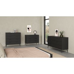 Cup kommode 98,7cm bred, matsort med 3 skuffer