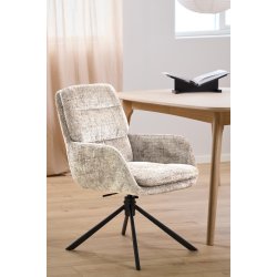  Spisebordsstol med arml�n, vippe funktion og drejefunktion, beige