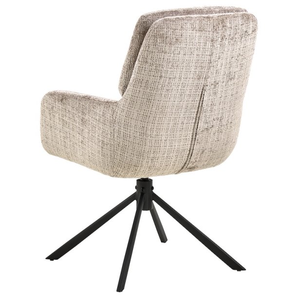  Spisebordsstol med arml�n, vippe funktion og drejefunktion, beige