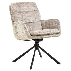  Spisebordsstol med arml�n, vippe funktion og drejefunktion, beige