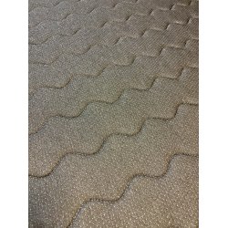Karat Plus 2 stk skummadras 90 x 200 cm med kraftigt gr�t, quiltet betr�k, vendbar
