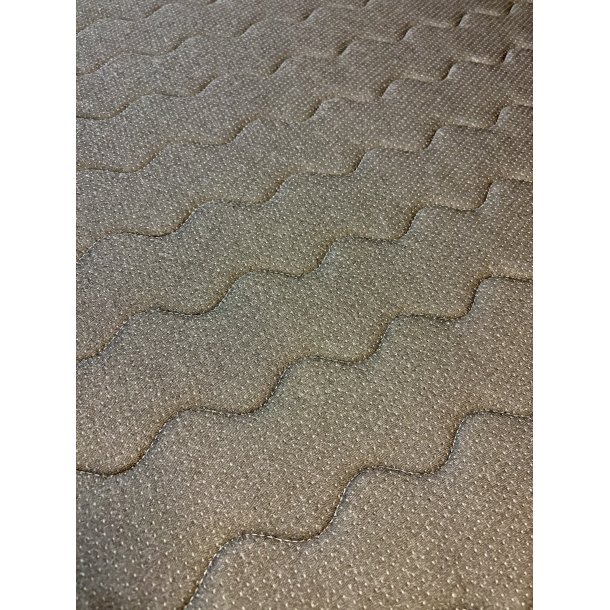 Karat Plus skummadras 90 x 200 cm med kraftigt vaskbart gr�t betr�k, vendbar