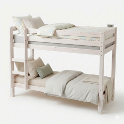 K�jeseng 70 x 200 cm inkl. lamelbunde og 2 koldskumsmadrasser