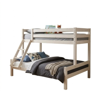 Familie k�jeseng til voksne og b�rn, 140/90 x 200 cm inkl. lamelbunde, model Norge