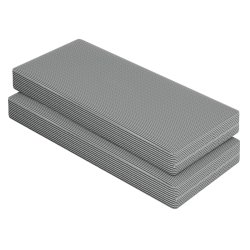 Admiral 2 stk springmadras 85 x 200 x 16 cm vendbar.