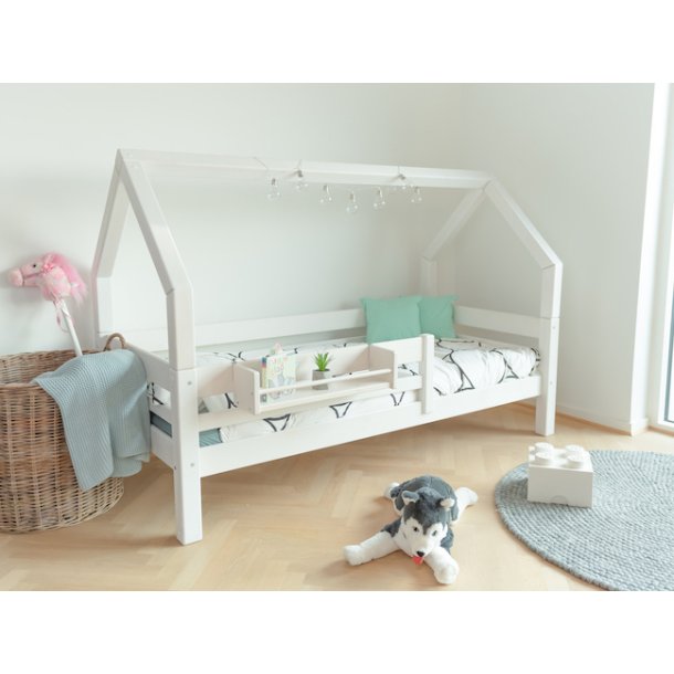 Basis seng 90 x 200 cm, hvid, 25 rs garanti, Scanliving Premium