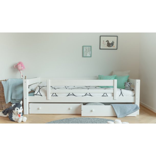 Basis seng 90 x 200 cm, hvid, 25 rs garanti, Scanliving Premium