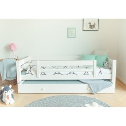 Basis seng 90 x 200 cm, hvid, 25 rs garanti, Scanliving Premium