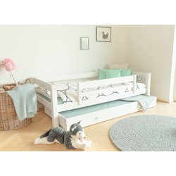 Basis seng 90 x 200 cm, hvid, 25 rs garanti, Scanliving Premium