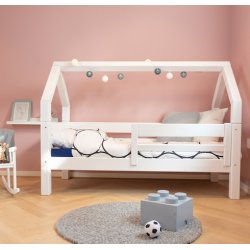 Basis seng 70 x 160 cm, hvid, 25 års garanti, Scanliving Premium