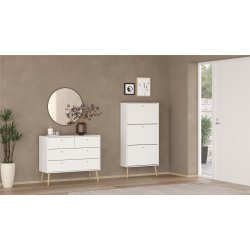 Esbjerg kommode 100 cm bred i hvid