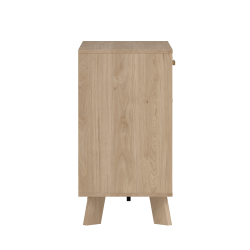 Estate sknk i hvid egelook 99 cm med 2 lger og 1 skuffe