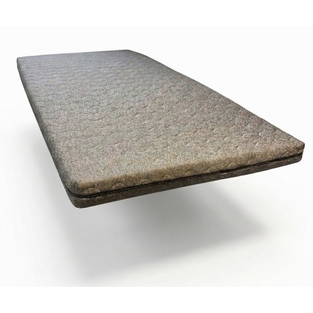Karat Plus 2 stk skummadras 90 x 200 cm med kraftigt gr�t, quiltet betr�k, vendbar