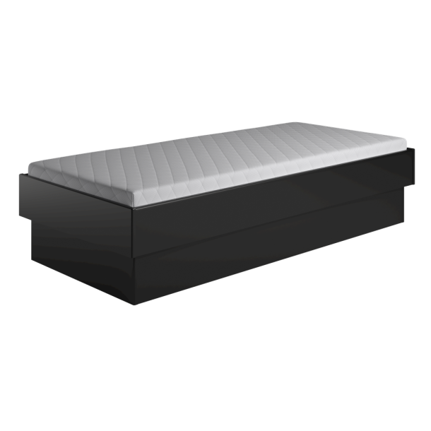 Krone seng med sokkel, enkeltseng, dobbeltseng bredde fra 70-180 cm og lngde fra 190-210 cm 