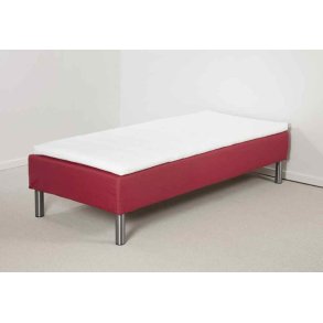 Lea Gold boksmadras 90 x 190 med topmadras og ben